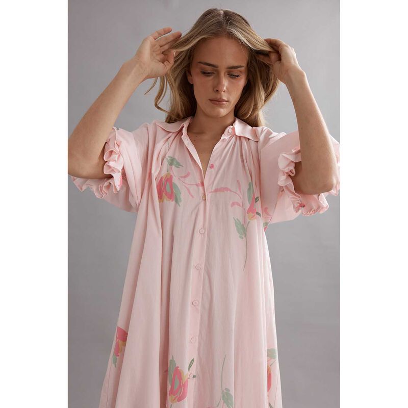 Caitlin Crisp Horizon Shirt Dress image number 2
